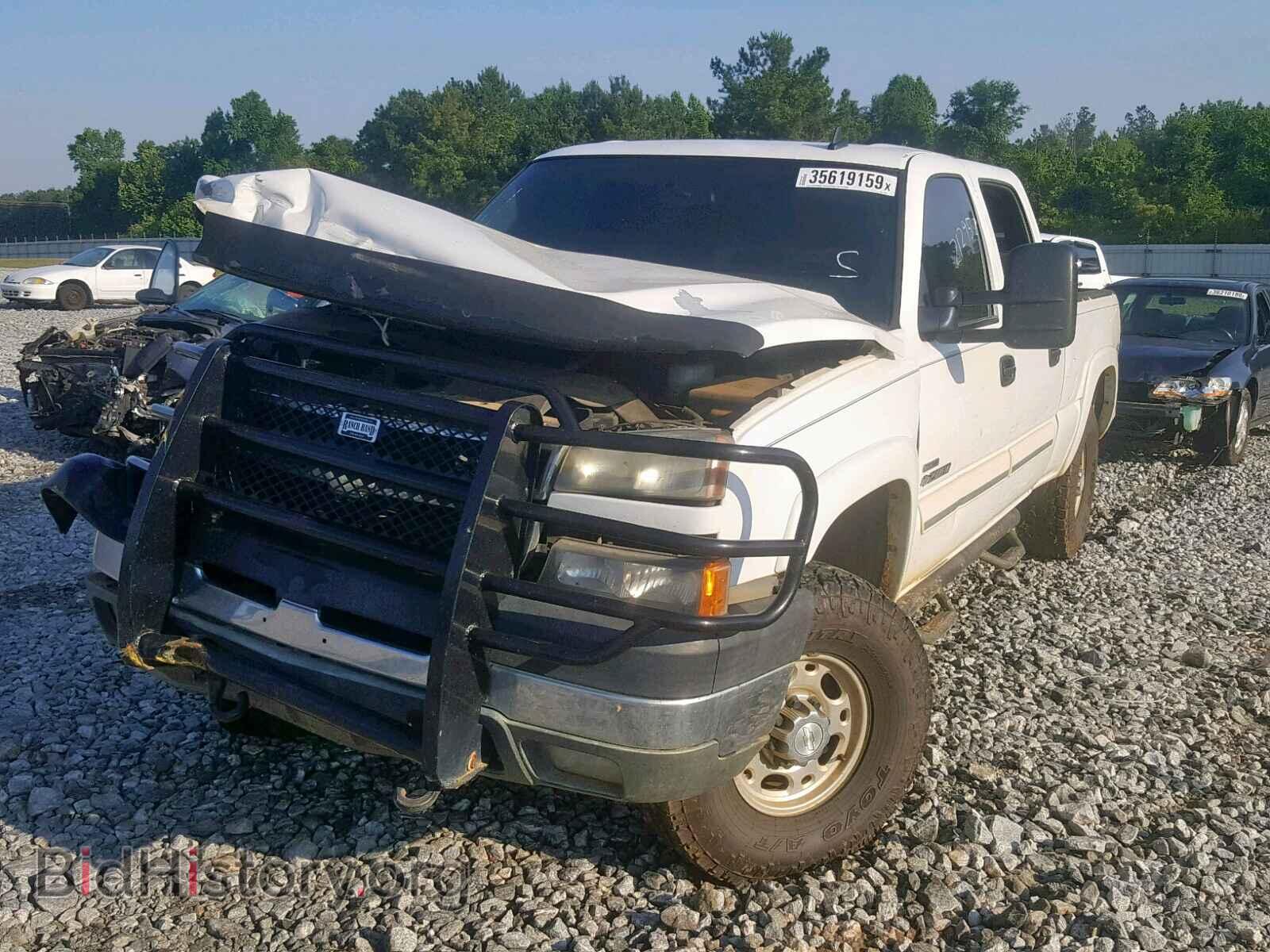 2006 CHEVROLET SILVERADO - VIN: 1GCHK23D76F212200 - Фото 2