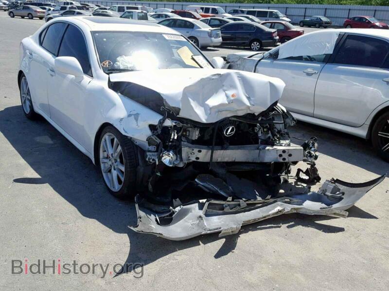 2007 Lexus IS IS 350 (VIN JTHBE262275013729) — фото 1 из 10, Copart, повреждение: передняя часть