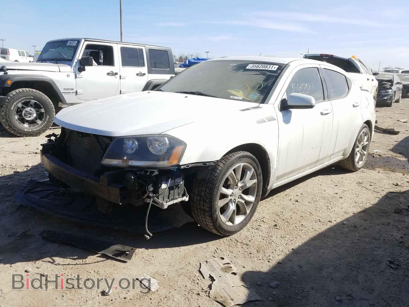 2013 DODGE AVENGER - VIN: 1C3CDZBG9DN746847 - Фото 2