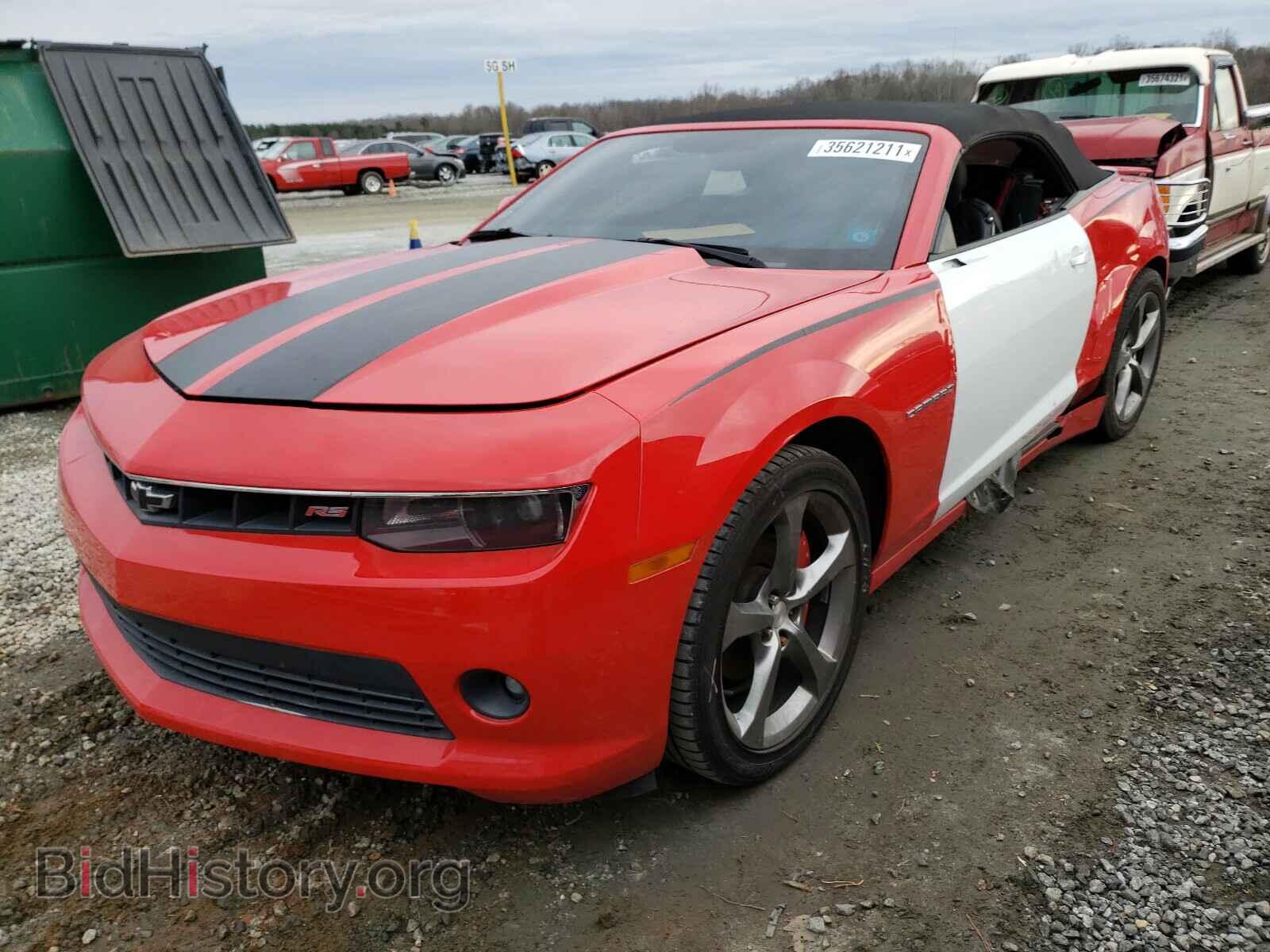 2014 CHEVROLET CAMARO - VIN: 2G1FC3D30E9173773 - Фото 2