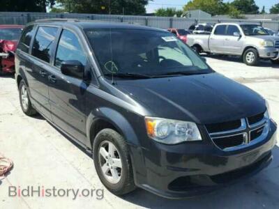 2011 Dodge CARAVAN Grand Cara, черный — VIN 2D4RN3DGXBR720449, Copart