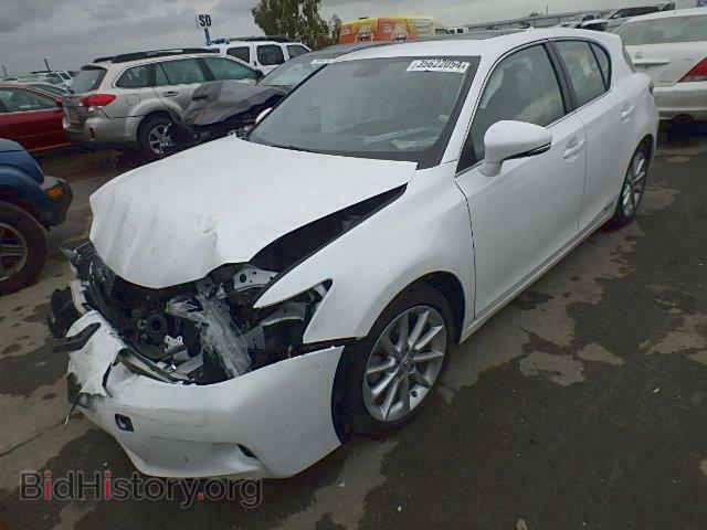 2013 LEXUS CT 200 - VIN: JTHKD5BH8D2144403 - Фото 2