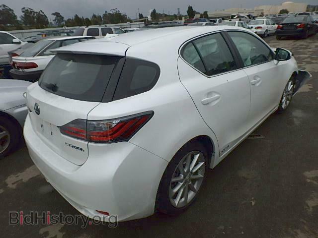 2013 LEXUS CT 200 - VIN: JTHKD5BH8D2144403 - Фото 4