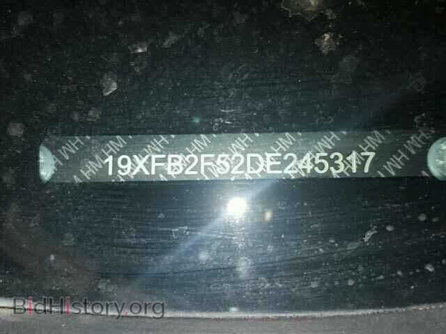 2013 HONDA CIVIC - VIN: 19XFB2F52DE245317 - Фото 10
