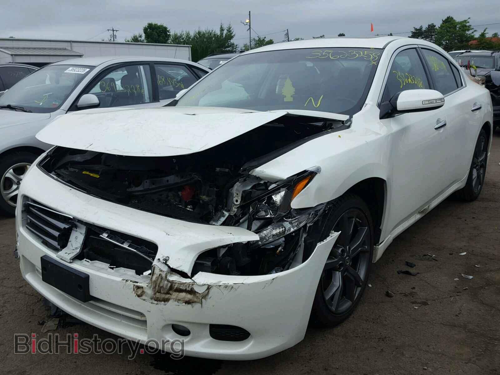 2014 NISSAN MAXIMA S - VIN: 1N4AA5AP2EC910819 - Фото 2