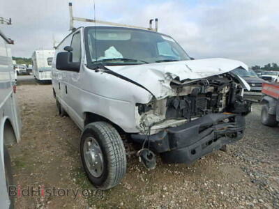 2008 Ford ECONOLINE, белый — VIN 1FTNE14W08DA33130, Copart