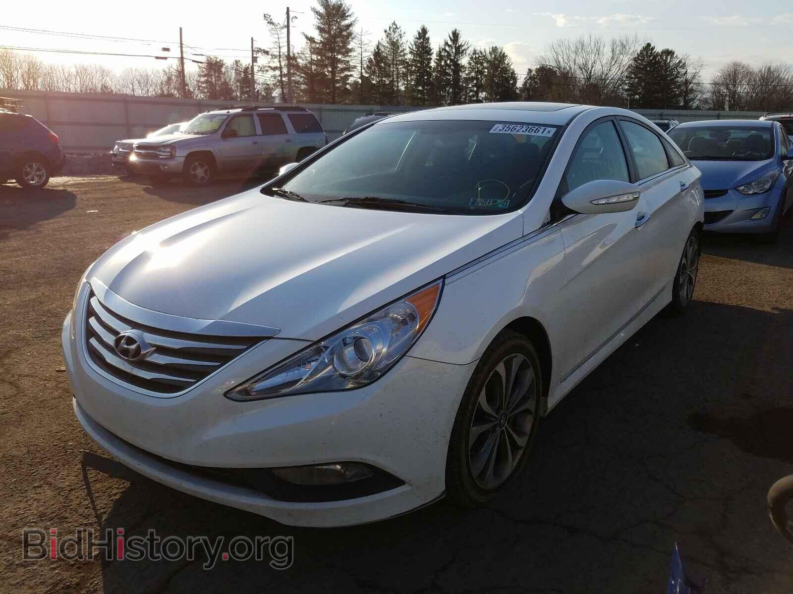 2014 HYUNDAI SONATA - VIN: 5NPEC4AC3EH820466 - Photo 2