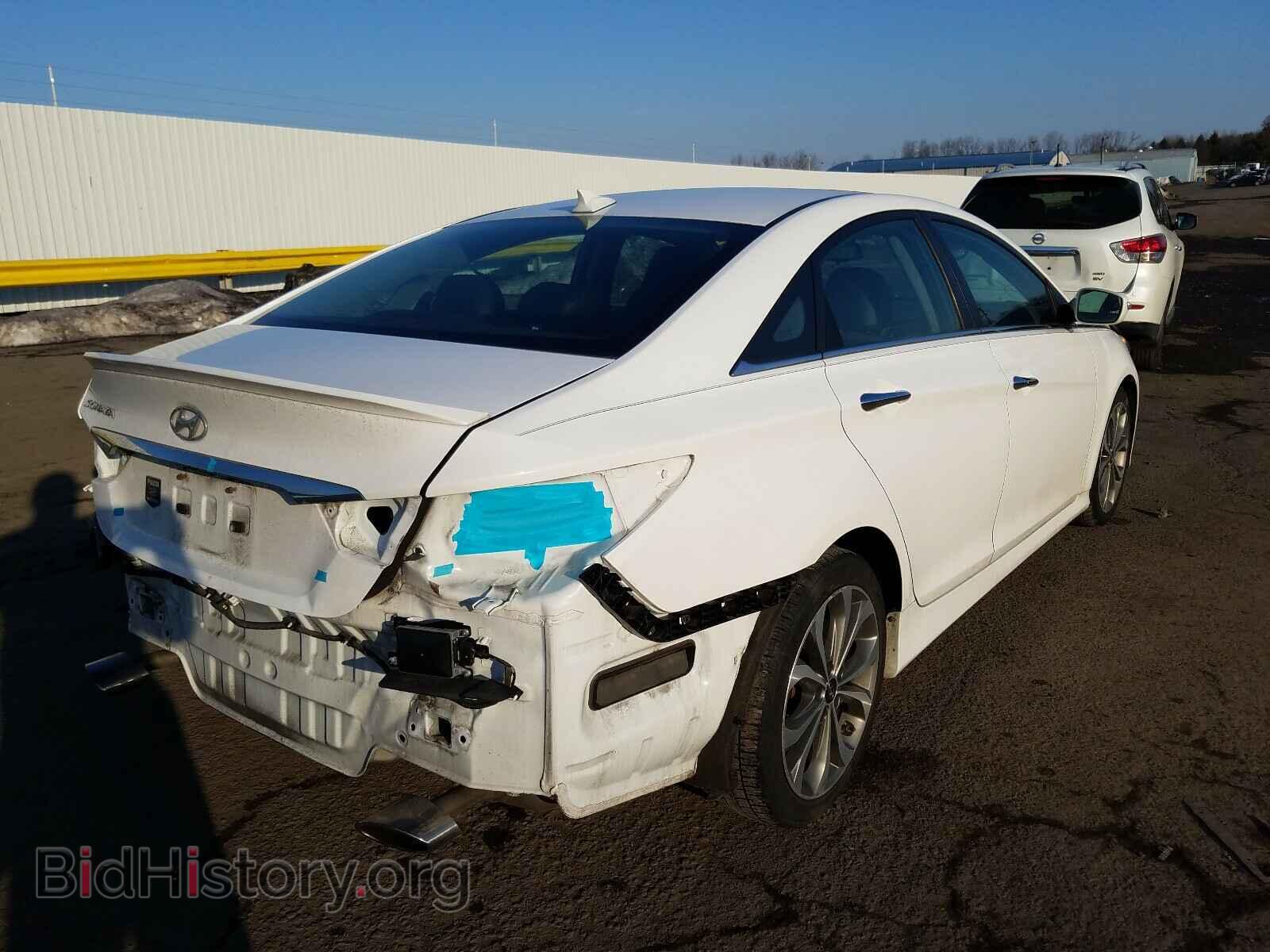 2014 HYUNDAI SONATA - VIN: 5NPEC4AC3EH820466 - Photo 4