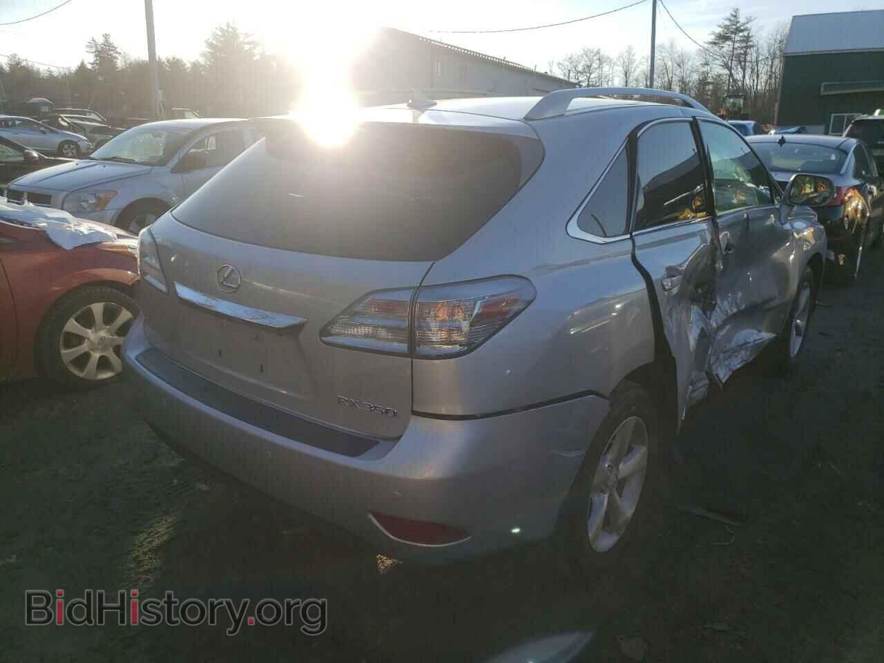 2012 LEXUS RX350 - VIN: 2T2BK1BA3CC128317 - Фото 4
