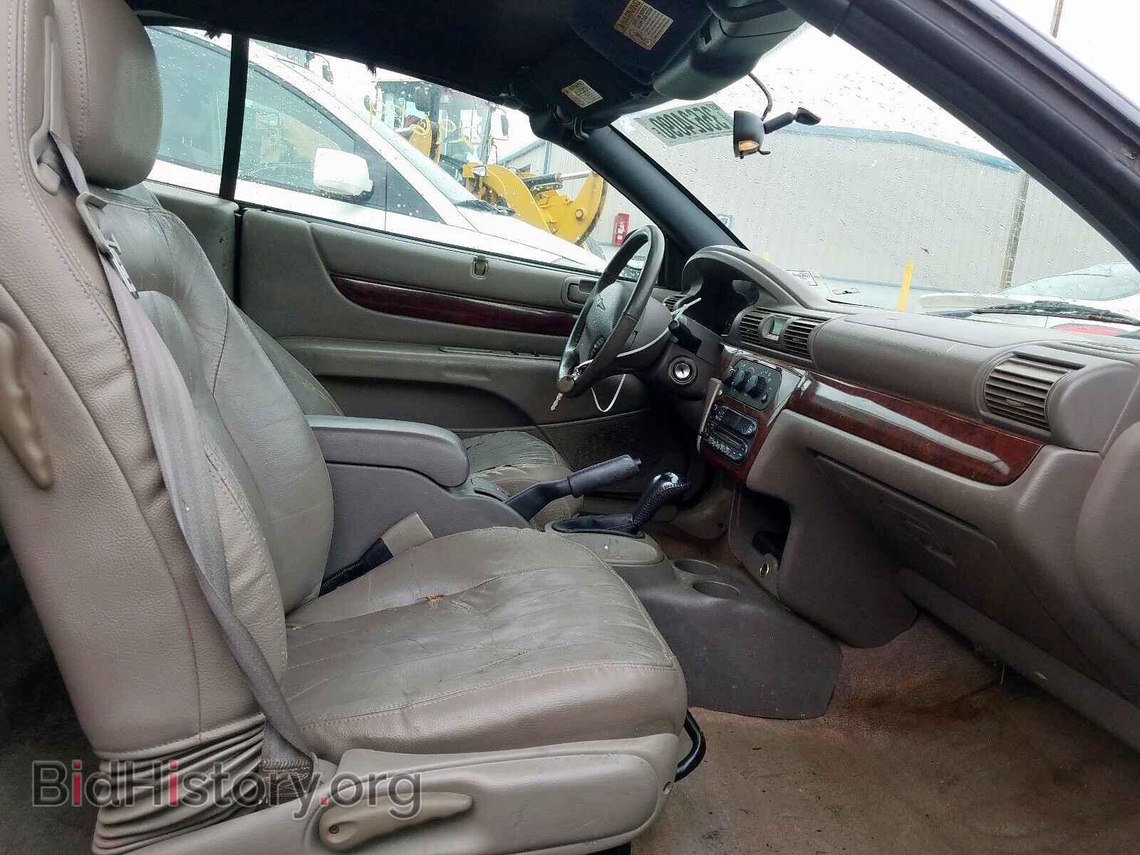 2002 CHRYSLER SEBRING - VIN: 1C3EL55R62N323268 - Фото 5