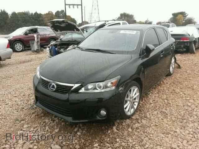 2012 LEXUS CT 200 - VIN: JTHKD5BH5C2070372 - Фото 2