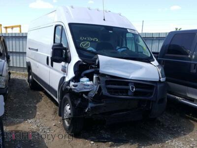 2017 RAM PROMASTER, white — VIN 3C6TRVDGXHE543342, Copart