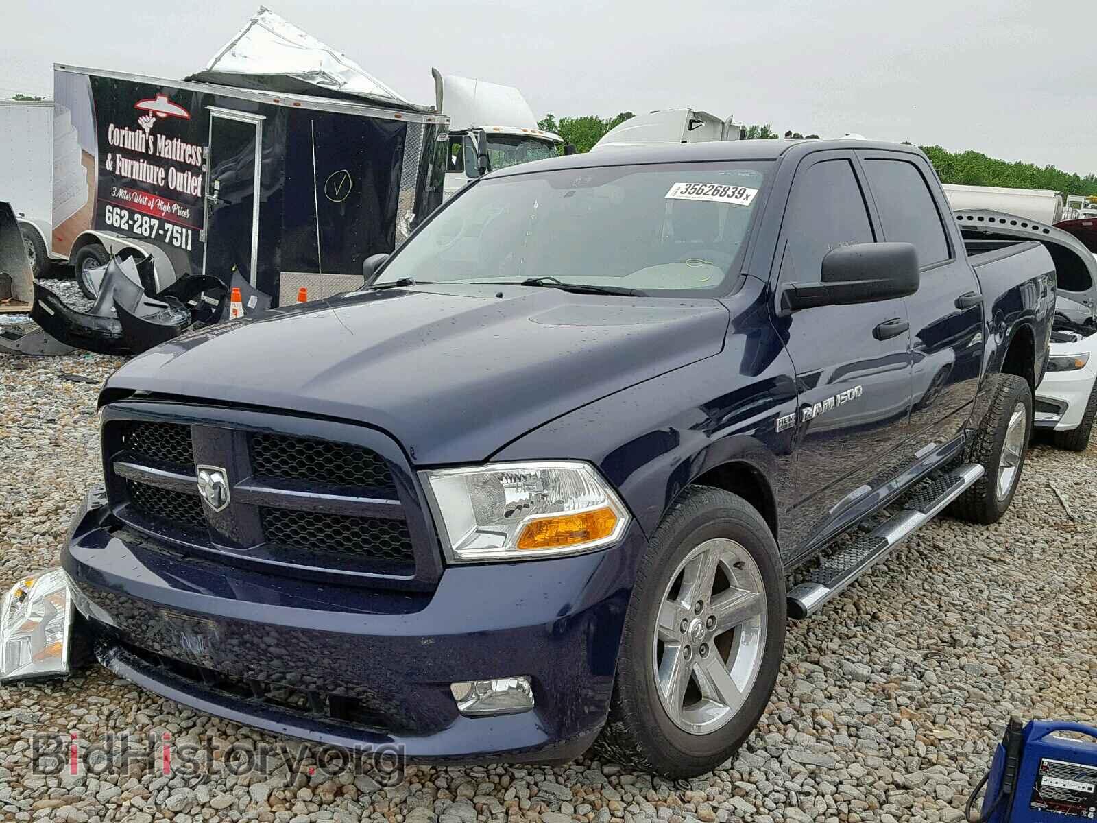 2012 DODGE RAM 1500 S - VIN: 1C6RD7KT7CS214916 - Фото 2