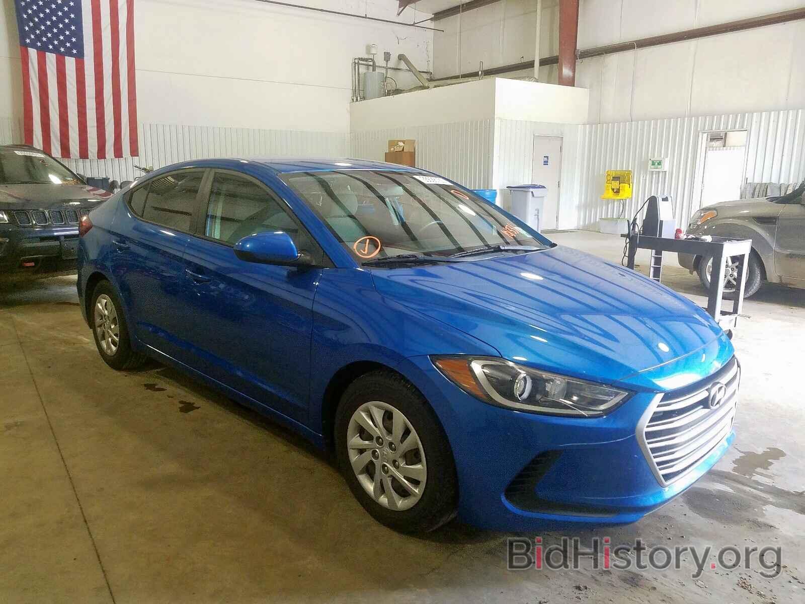 Photo KMHD74LF5HU101331 - HYUNDAI ELANTRA 2017