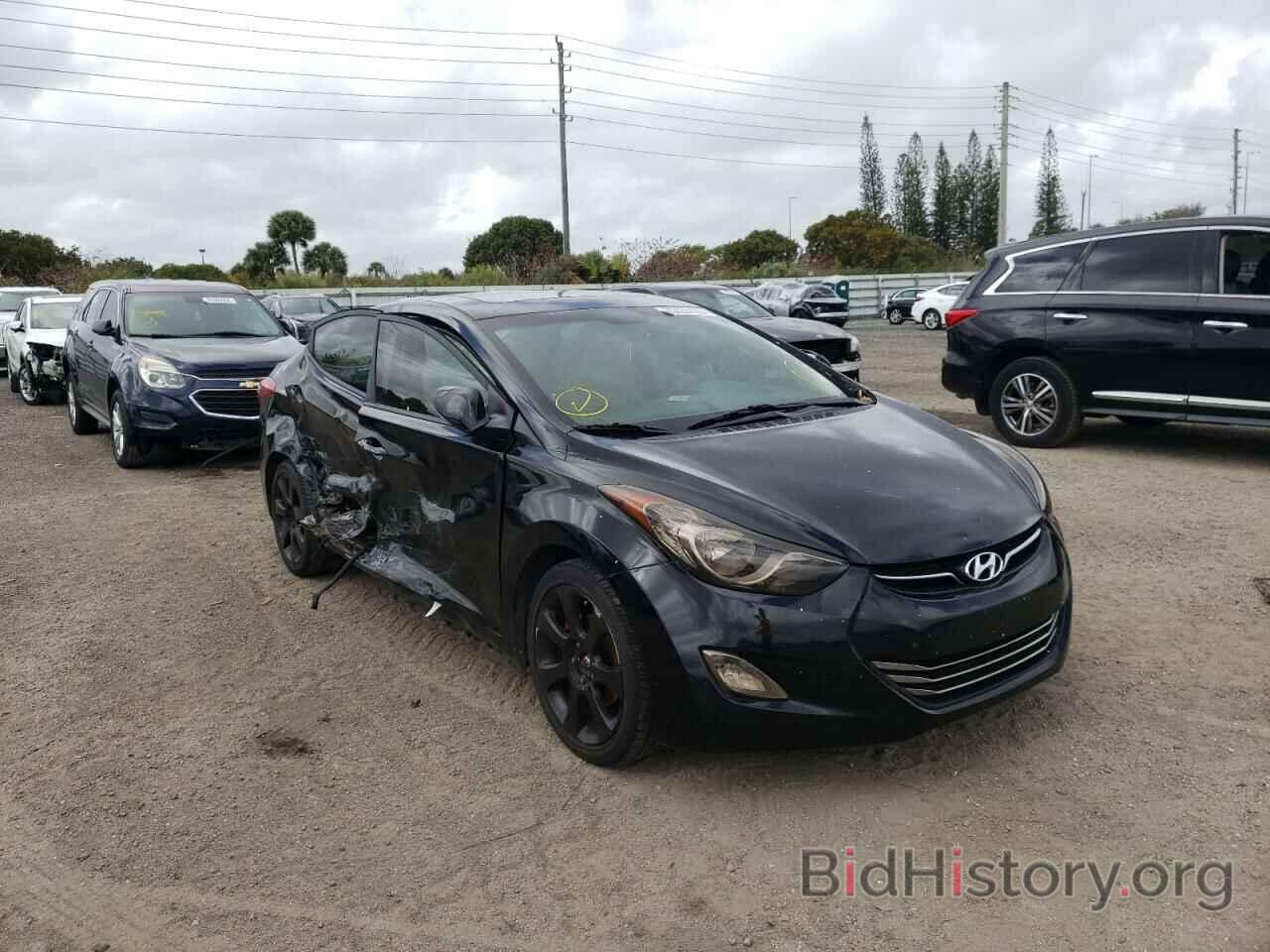 Photo KMHDH4AE8CU263096 - HYUNDAI ELANTRA 2012