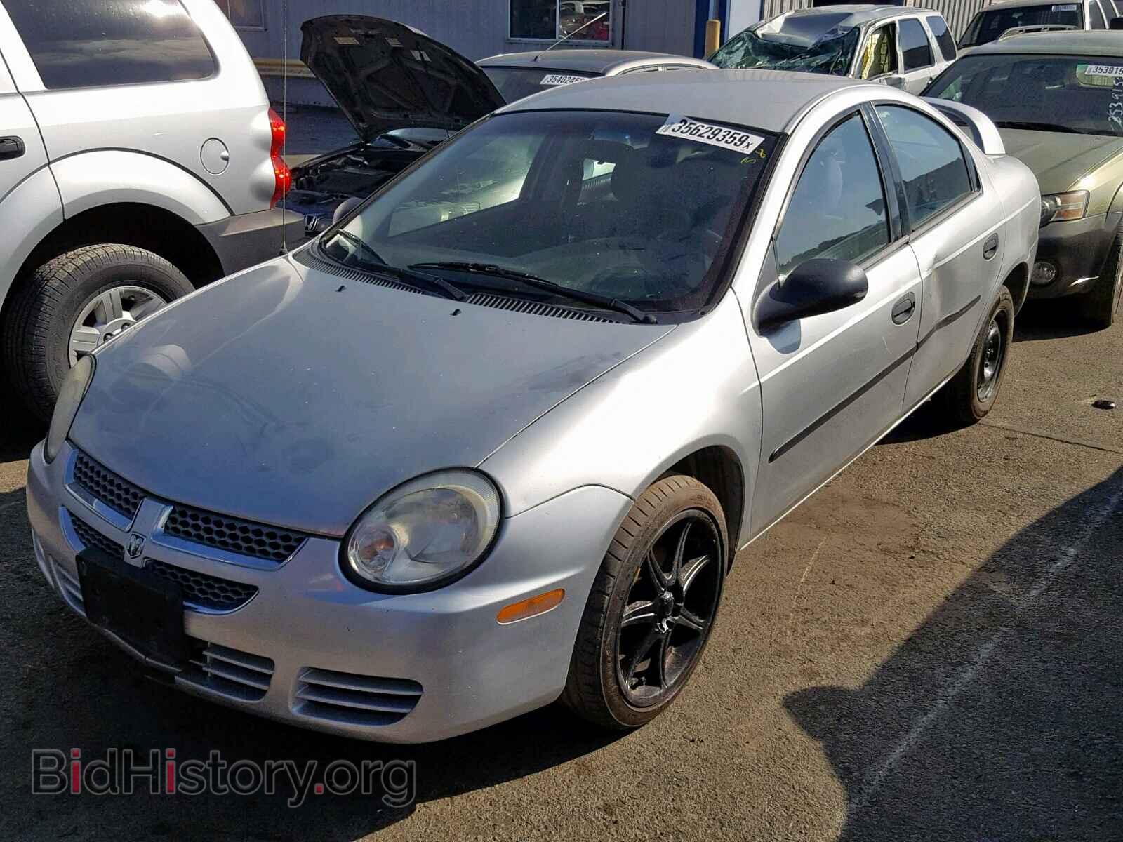 2005 DODGE NEON - VIN: 1B3ES26C25D102480 - Фото 2