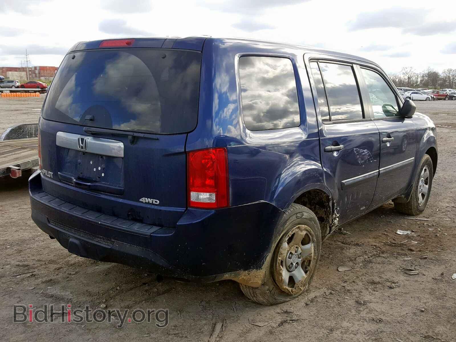 2014 HONDA PILOT - VIN: 5FNYF4H26EB047525 - Фото 4
