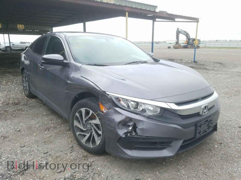 2017 Honda CIVIC Civic EX (VIN 19XFC2F7XHE070691) — фото 1 из 10, Copart, повреждение: передняя часть