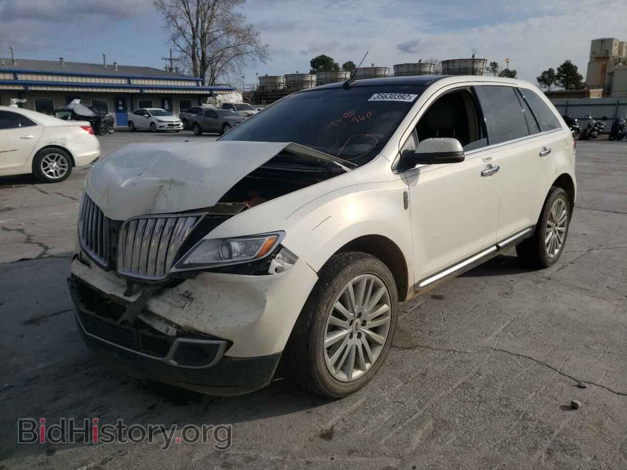2013 LINCOLN MKX - VIN: 2LMDJ6JK5DBL13583 - Фото 2