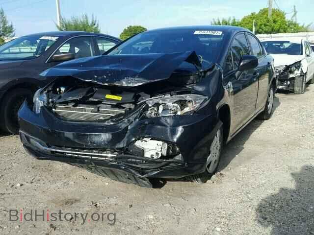 2013 HONDA CIVIC - VIN: 2HGFB2F55DH512729 - Фото 2