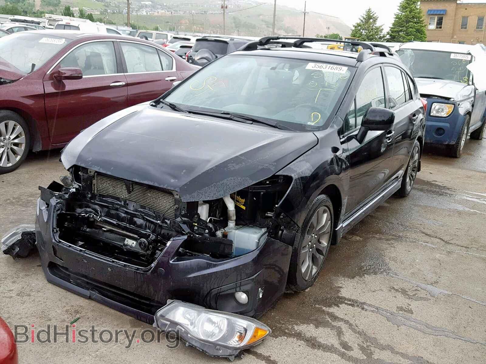2012 SUBARU IMPREZA - VIN: JF1GPAL69CH215565 - Фото 2