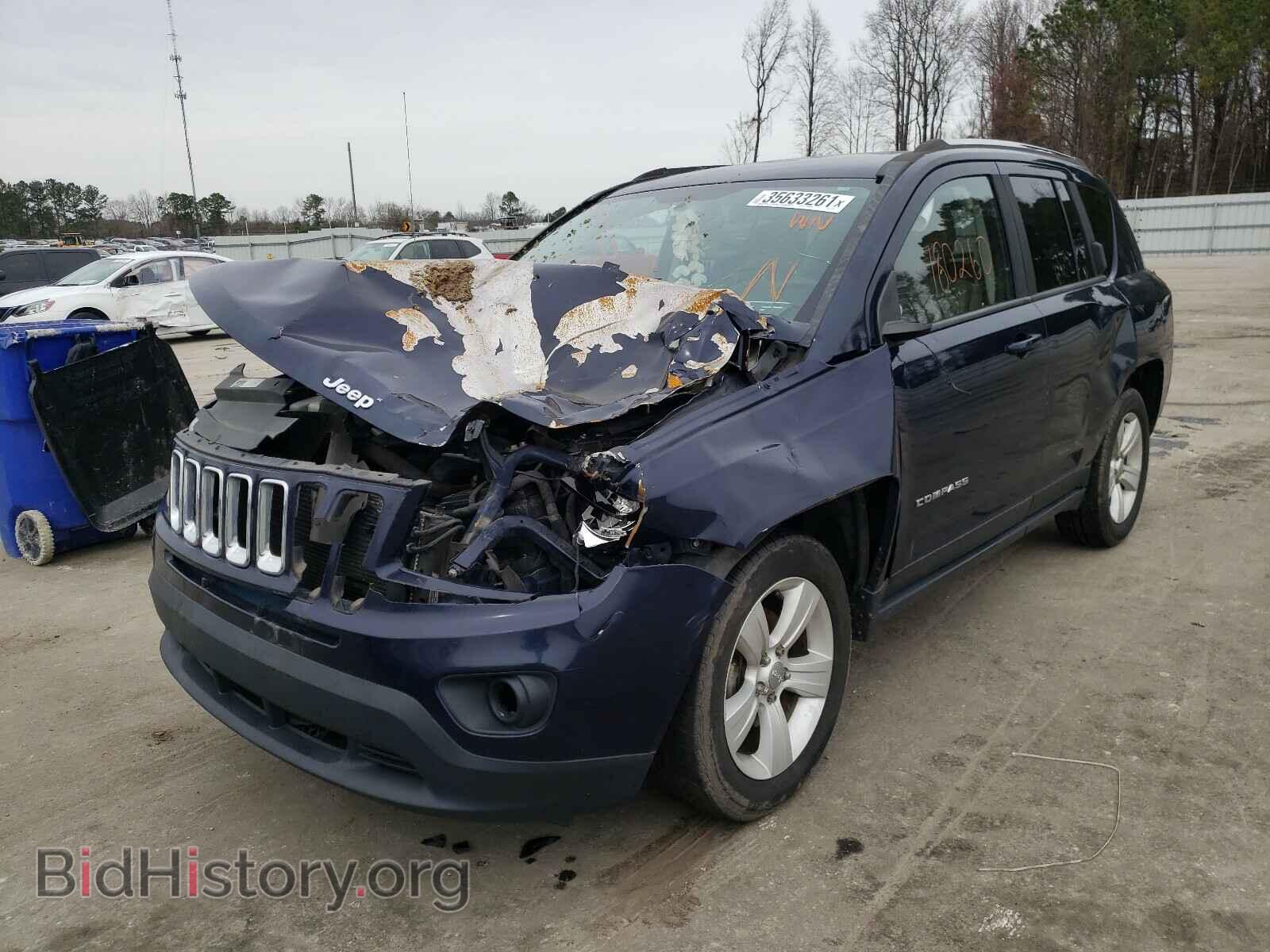 2014 JEEP COMPASS - VIN: 1C4NJDBB1ED717421 - Photo 2