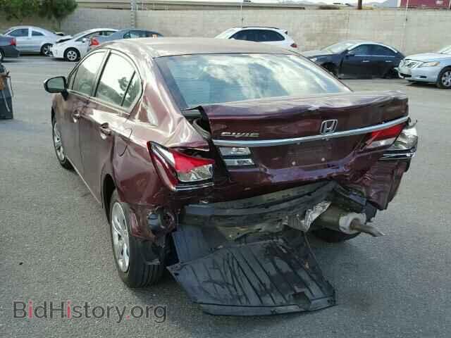 2014 HONDA CIVIC - VIN: 19XFB2F52EE213551 - Фото 3