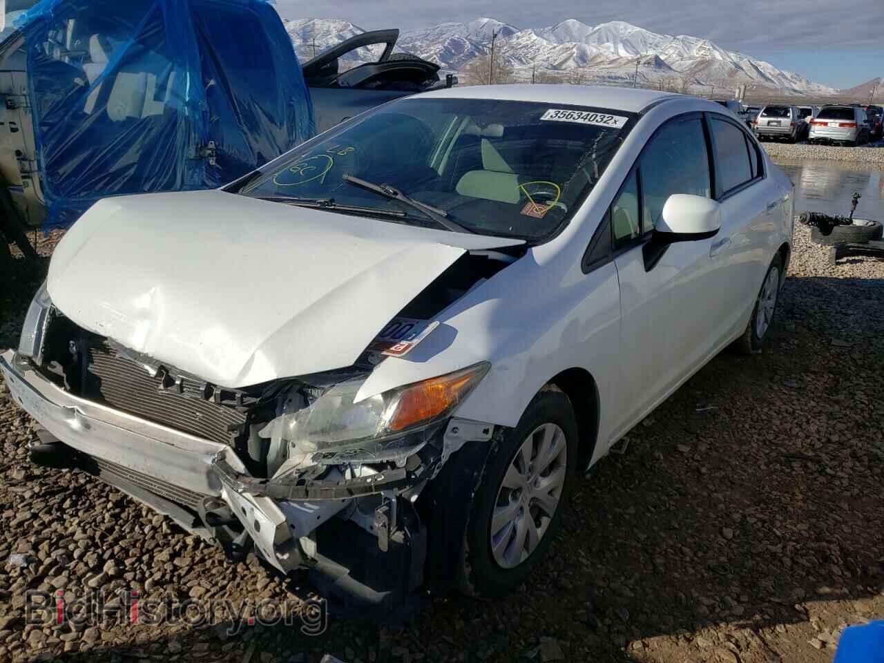 2012 HONDA CIVIC - VIN: 19XFB2F56CE368844 - Фото 2