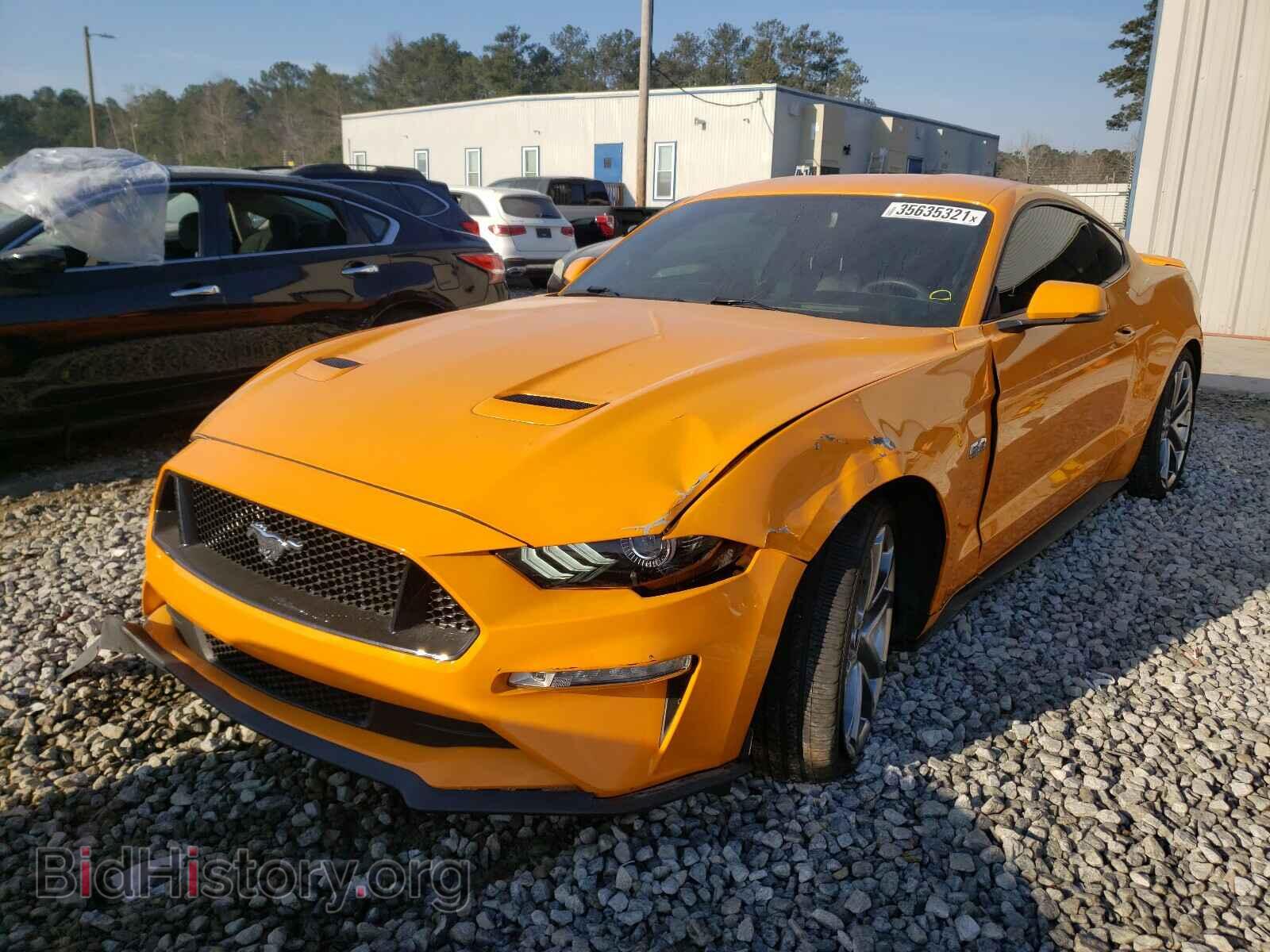 2019 FORD MUSTANG - VIN: 1FA6P8CF5K5129545 - Фото 2