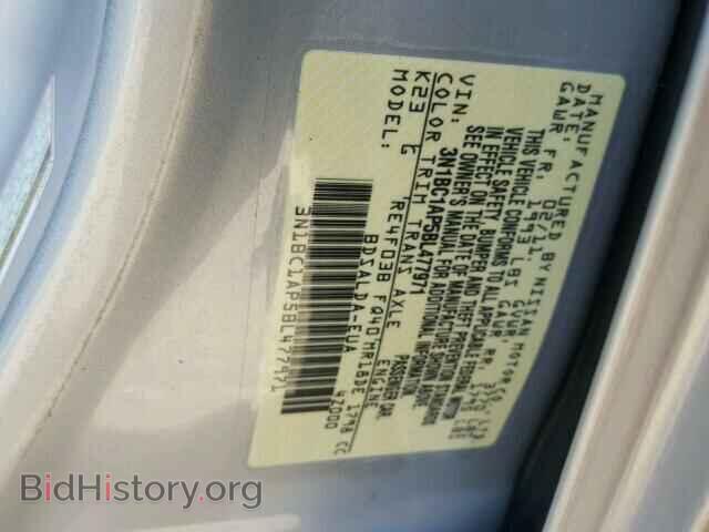 2011 NISSAN VERSA - VIN: 3N1BC1AP5BL477971 - Фото 10
