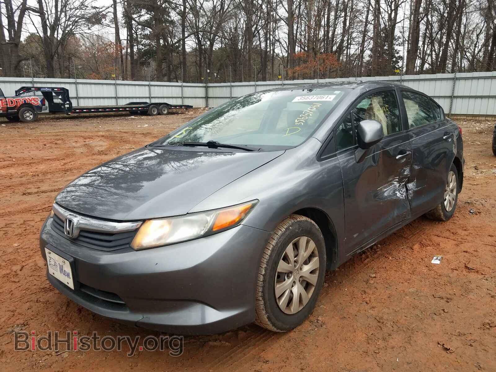 2012 HONDA CIVIC - VIN: 19XFB2F59CE084320 - Фото 2
