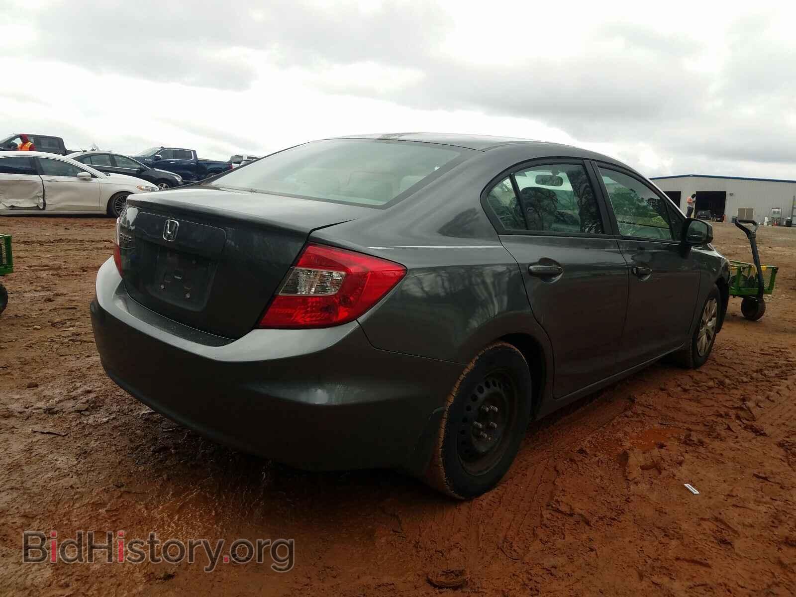 2012 HONDA CIVIC - VIN: 19XFB2F59CE084320 - Фото 4