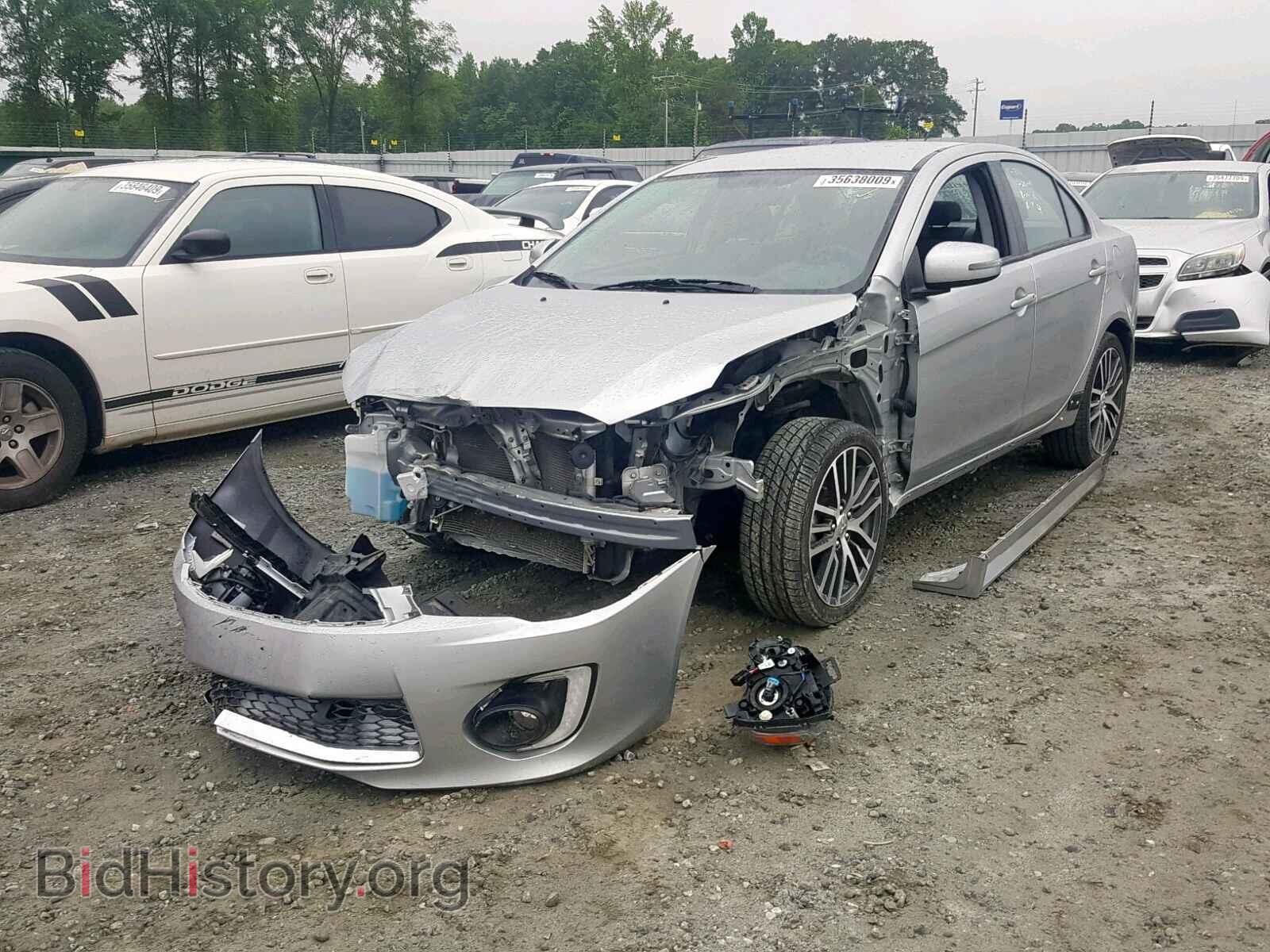 2017 MITSUBISHI LANCER - VIN: JA32V2FW6HU004641 - Фото 2