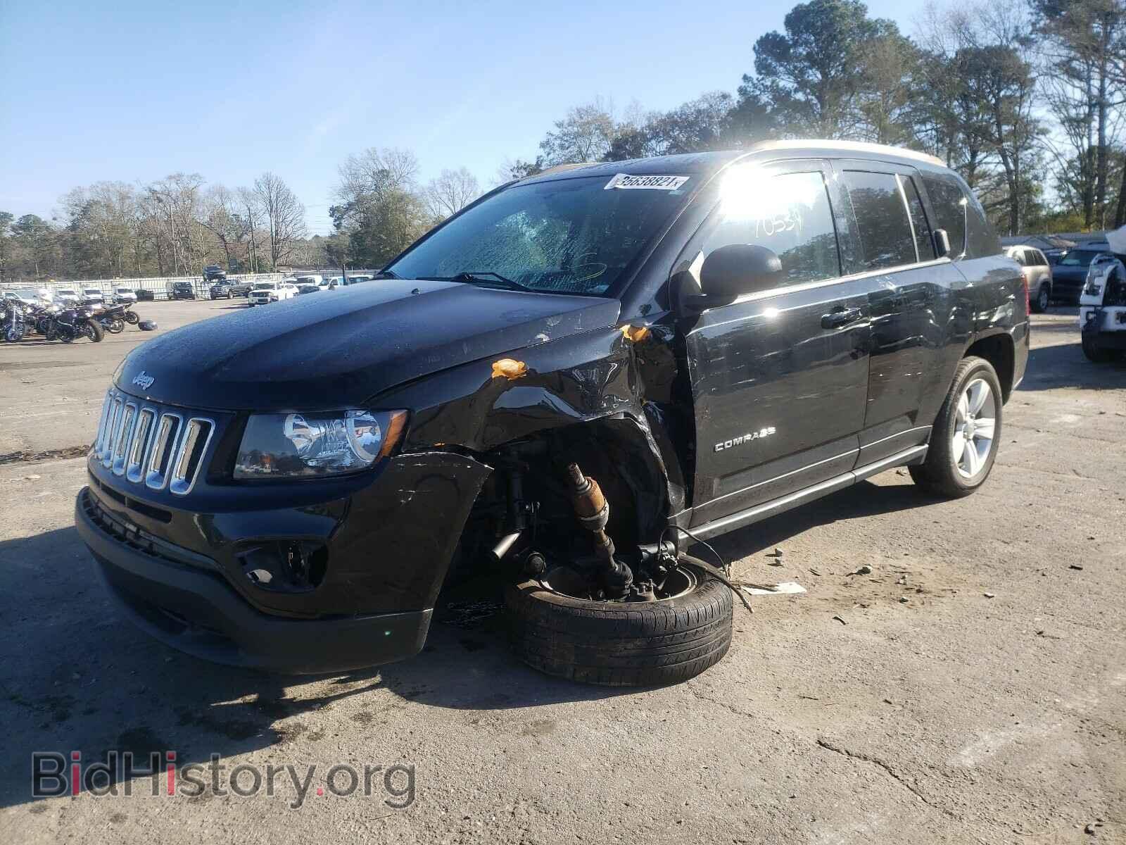 2016 JEEP COMPASS - VIN: 1C4NJCBA2GD715598 - Фото 2