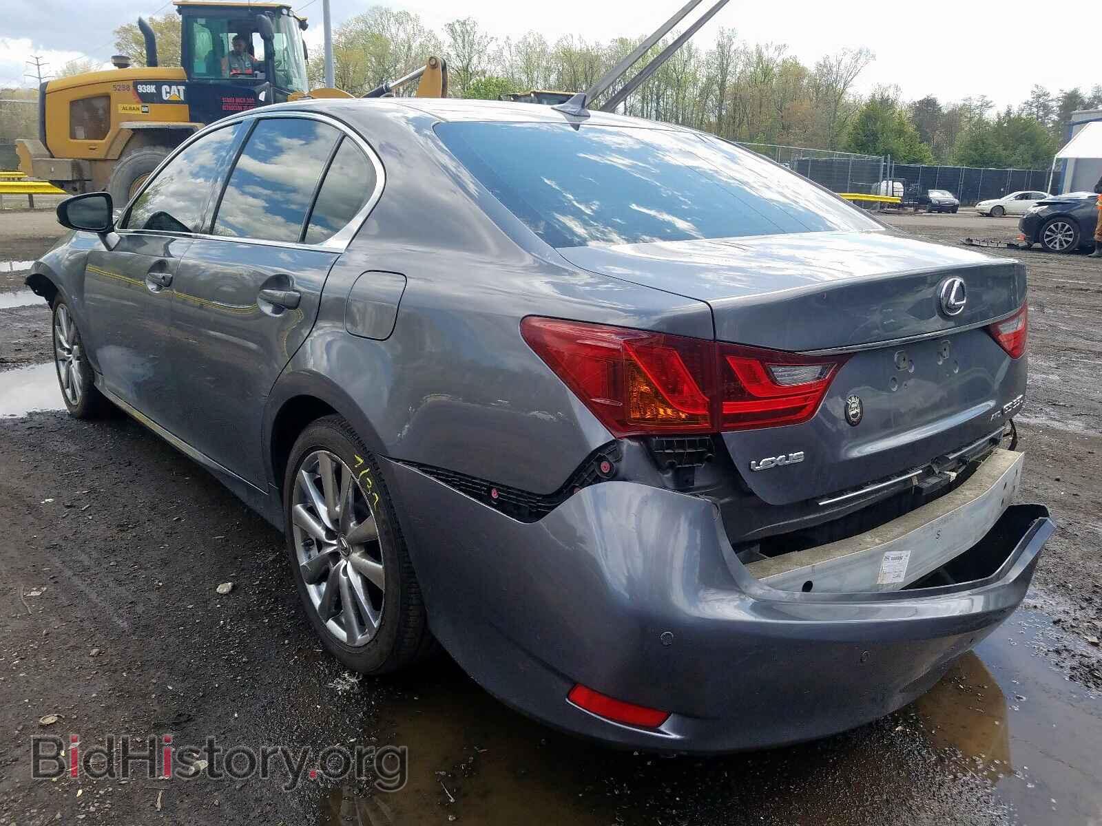 2013 LEXUS GS350 - VIN: JTHCE1BL3D5016325 - Фото 3