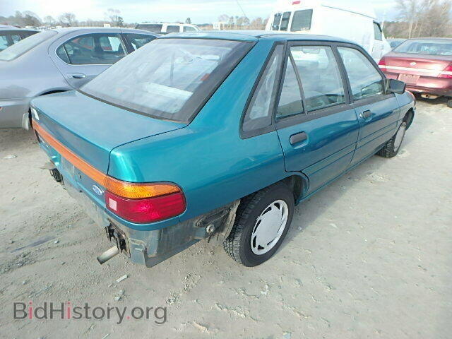 1993 FORD ESCORT - VIN: 1FAPP14JXPW401152 - Фото 4