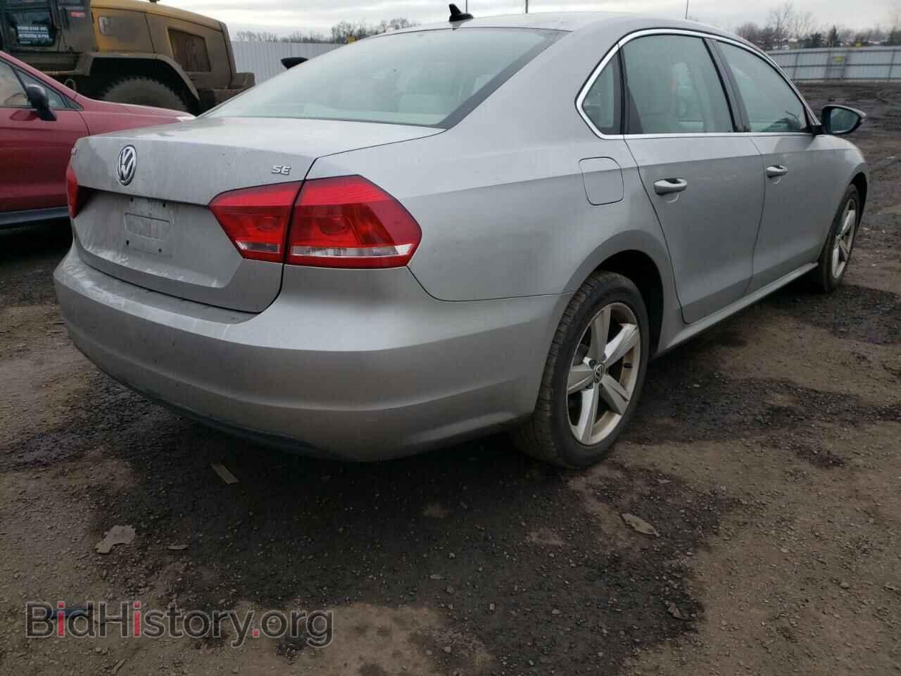 2012 VOLKSWAGEN PASSAT - VIN: 1VWBP7A37CC018498 - Фото 4