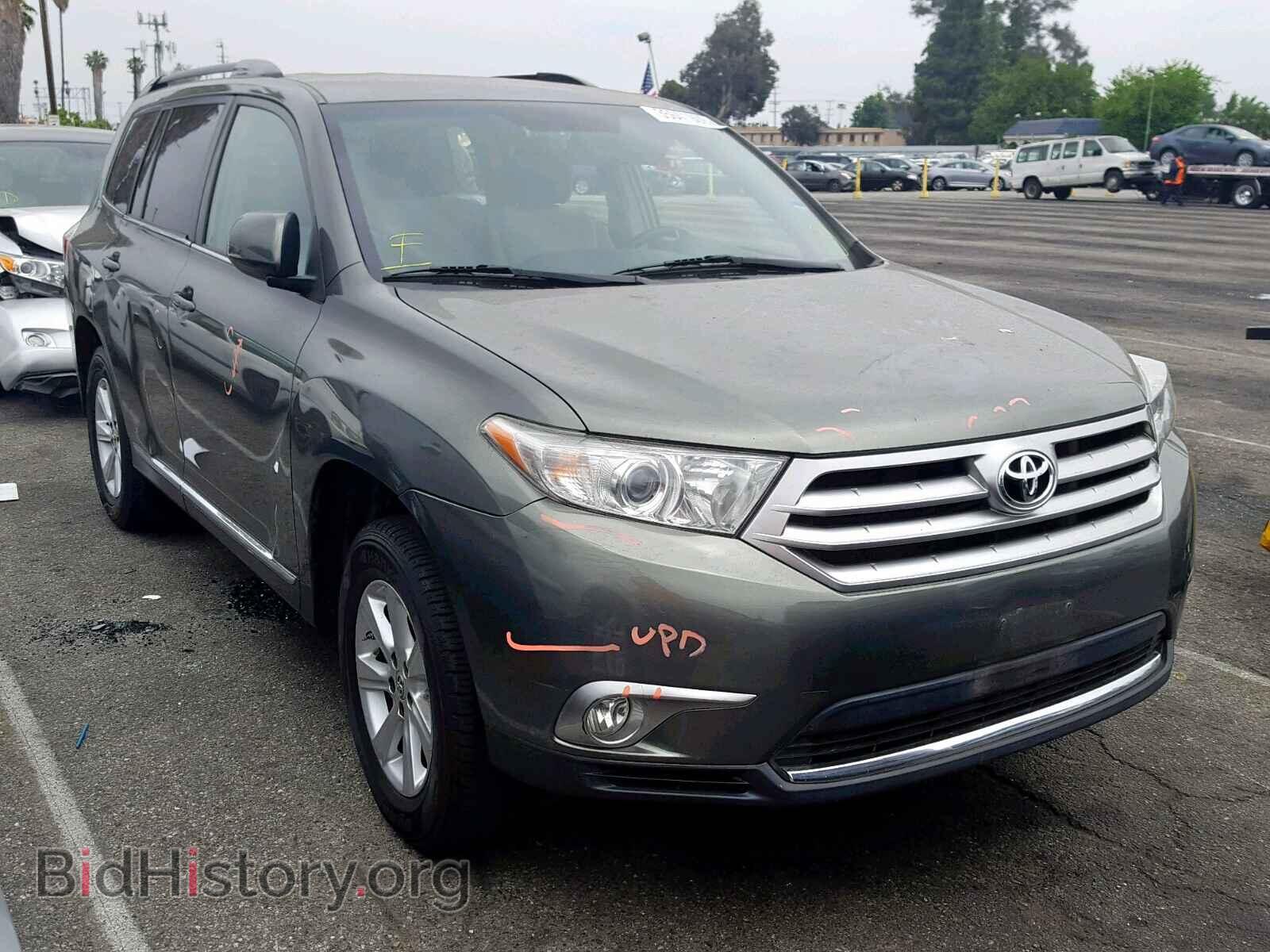 Фотография 5TDZK3EH6CS058200 - TOYOTA HIGHLANDER 2012