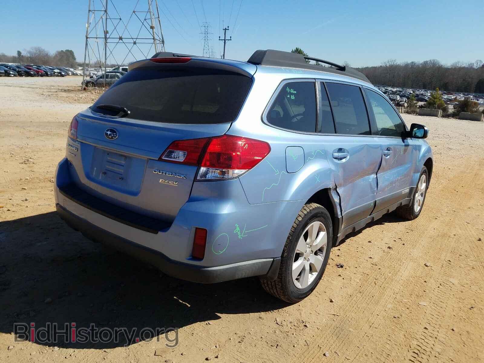 2012 SUBARU OUTBACK - VIN: 4S4BRBCC7C3222646 - Photo 4