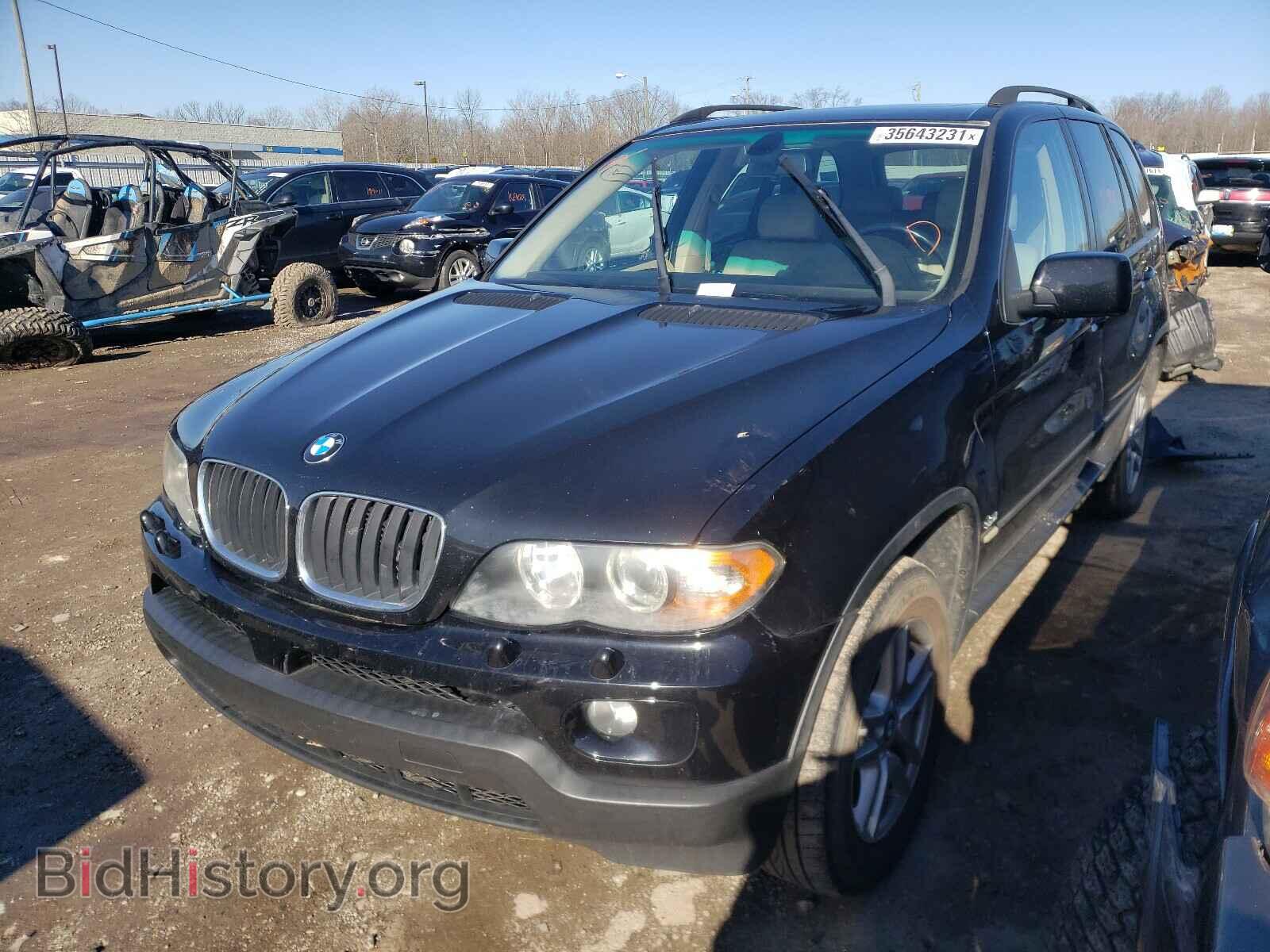 2006 BMW X5 - VIN: 5UXFA13546LY45444 - Фото 2