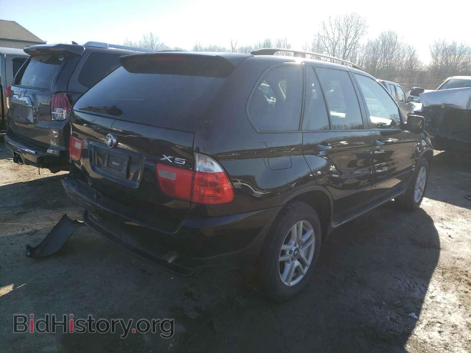2006 BMW X5 - VIN: 5UXFA13546LY45444 - Фото 4