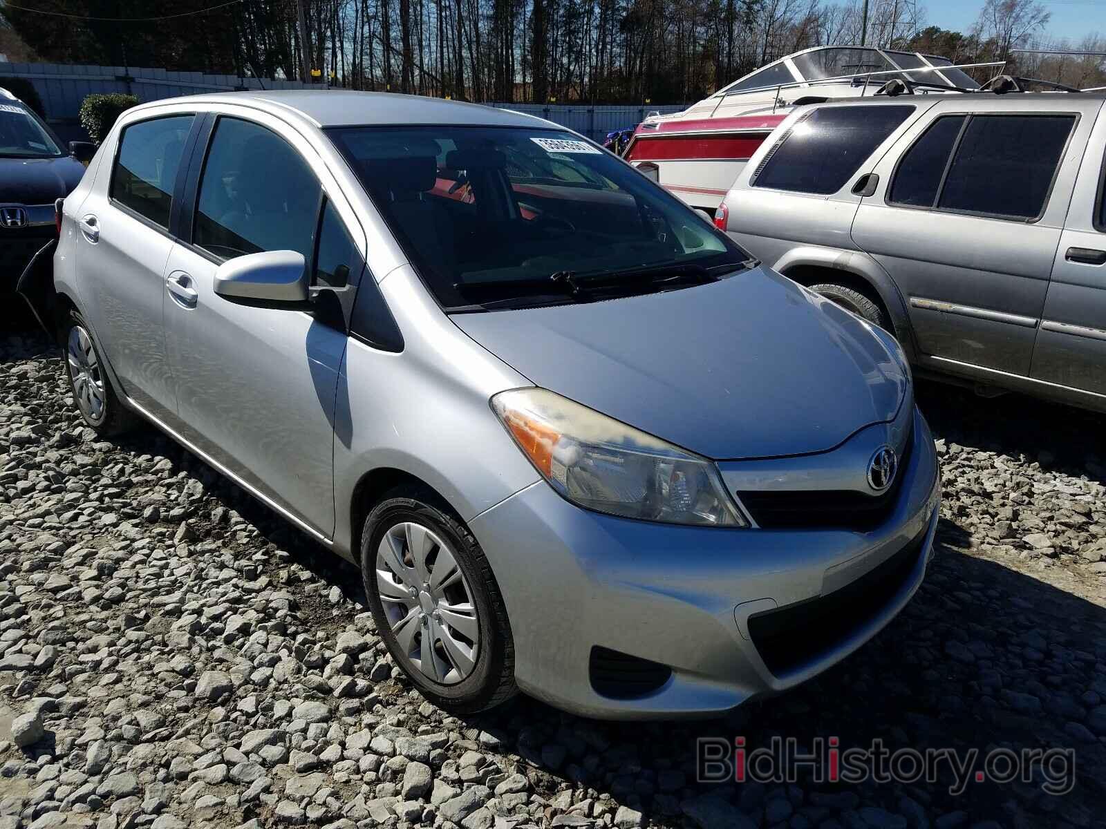 Photo JTDKTUD32CD527272 - TOYOTA YARIS 2012