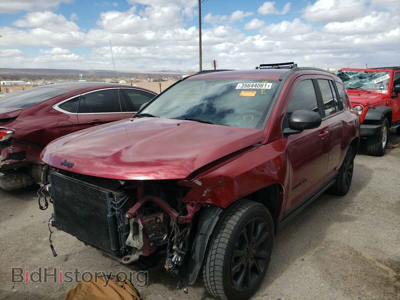 2015 JEEP COMPASS - VIN: 1C4NJDBB7FD357914 - Фото 2