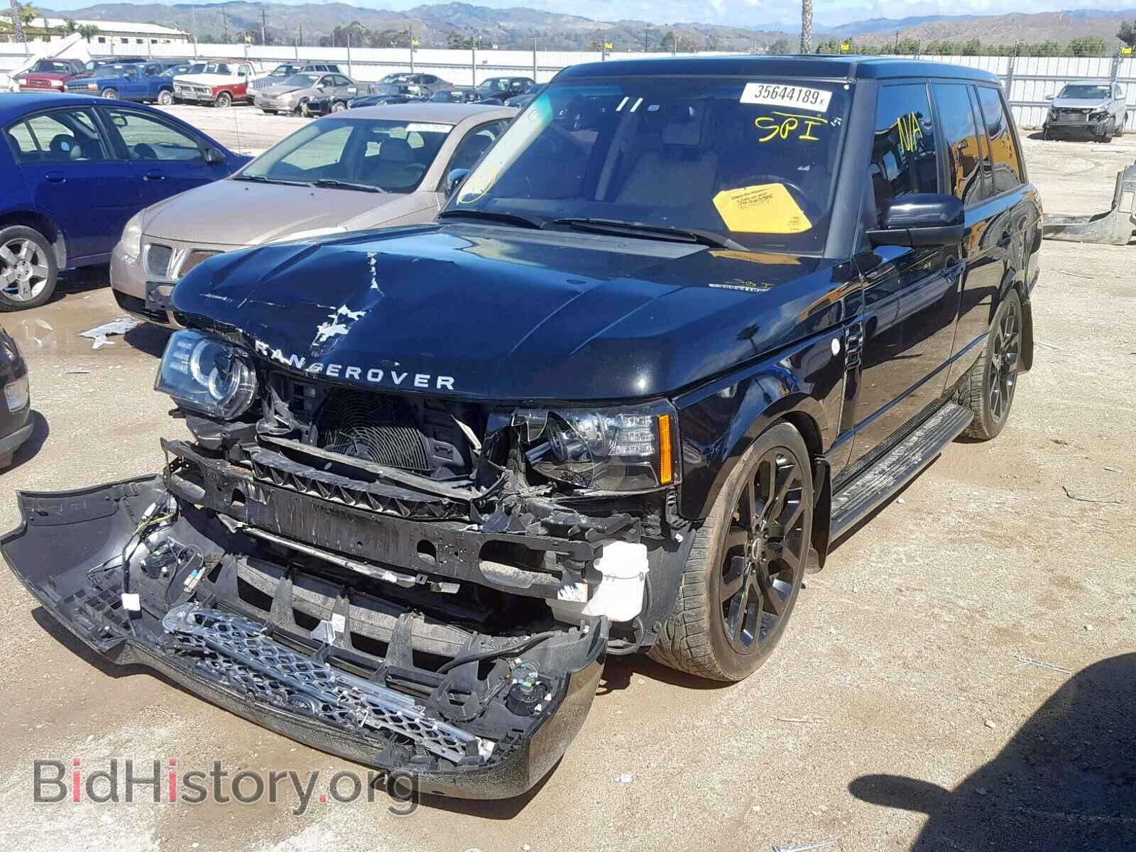 2012 LAND ROVER RANGE ROVE - VIN: SALMF1E48CA380536 - Фото 2