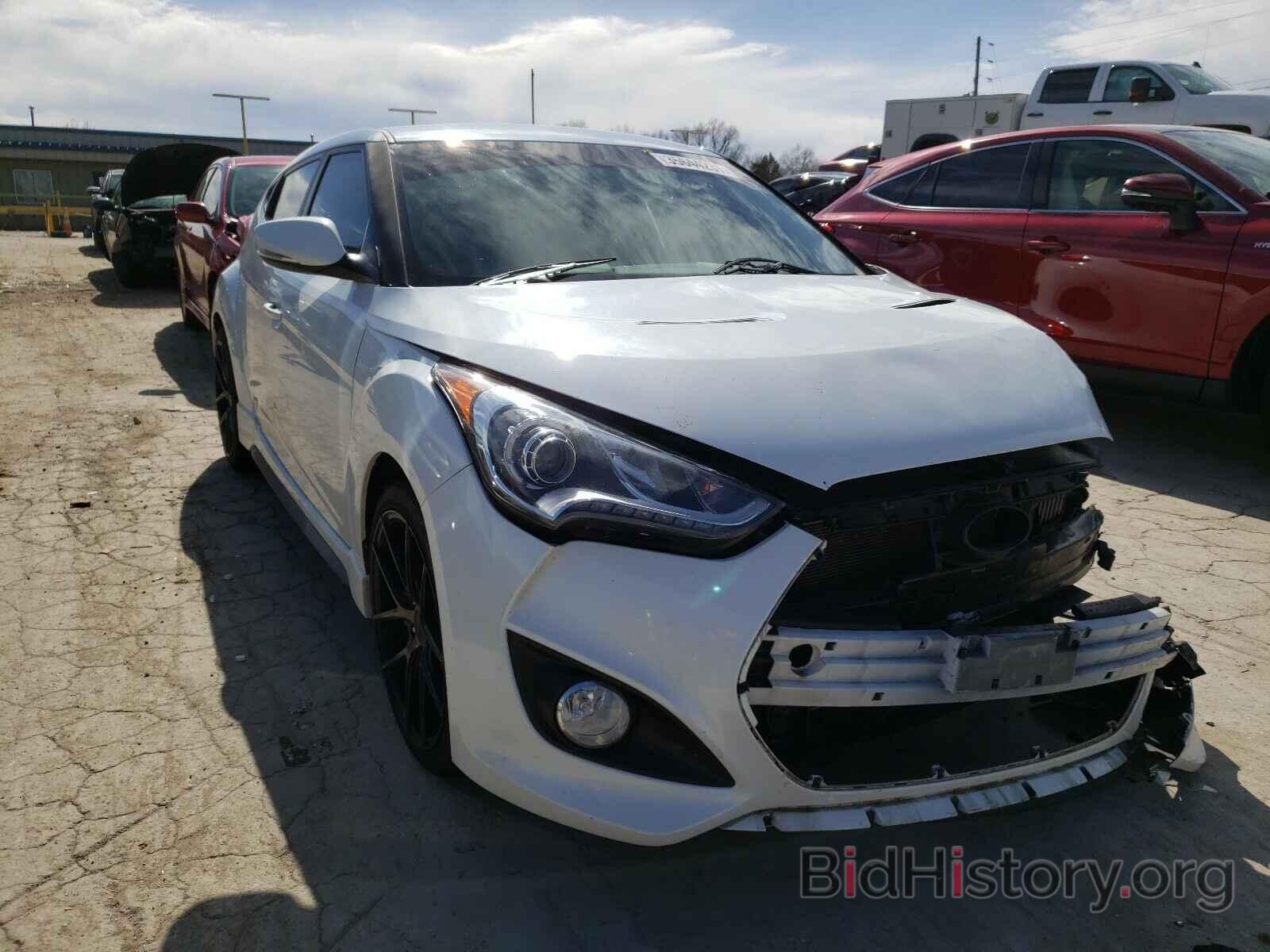 Photo KMHTC6AE9EU207001 - HYUNDAI VELOSTER 2014