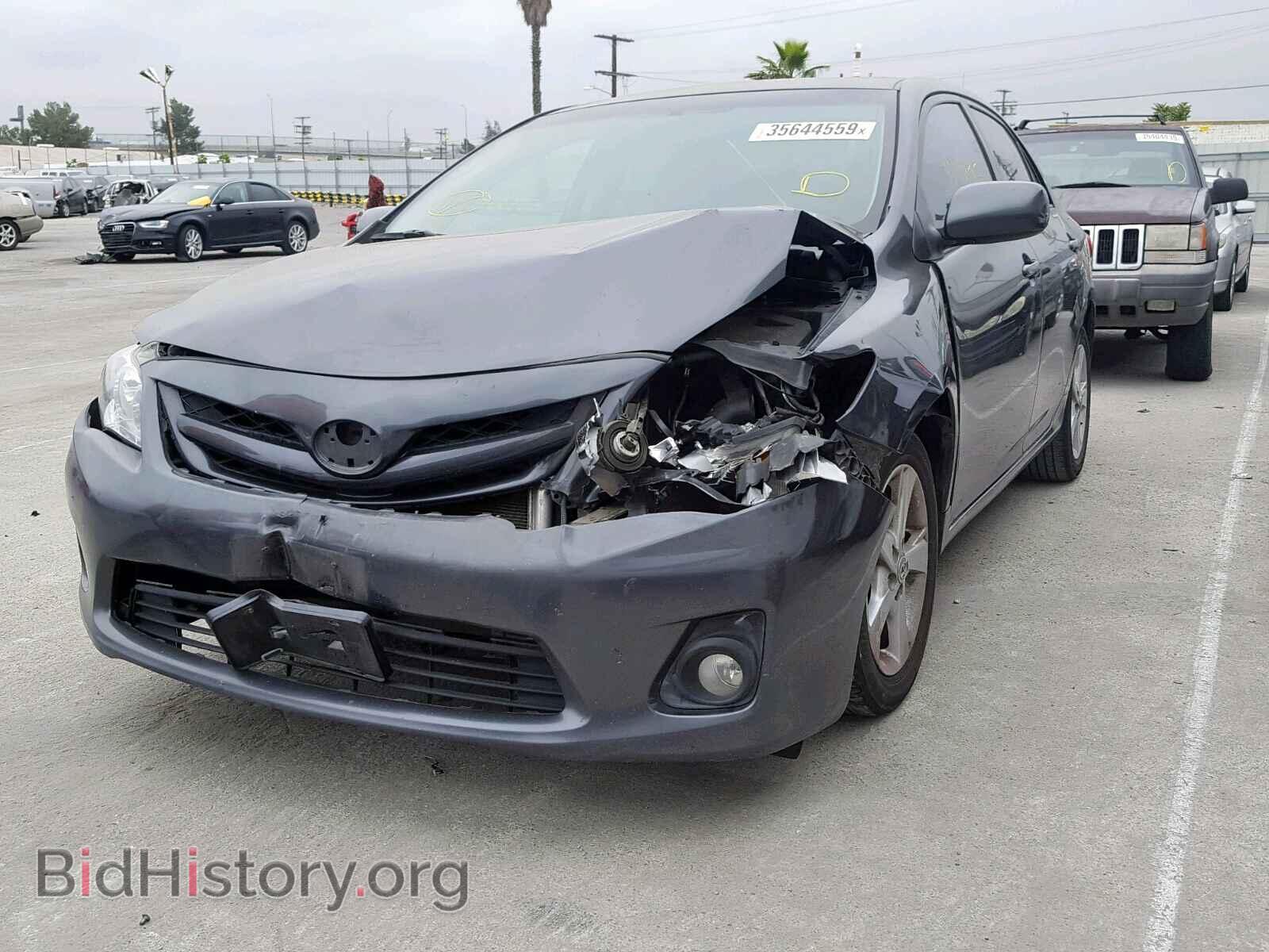2012 TOYOTA COROLLA BA - VIN: 2T1BU4EE2CC841823 - Фото 2