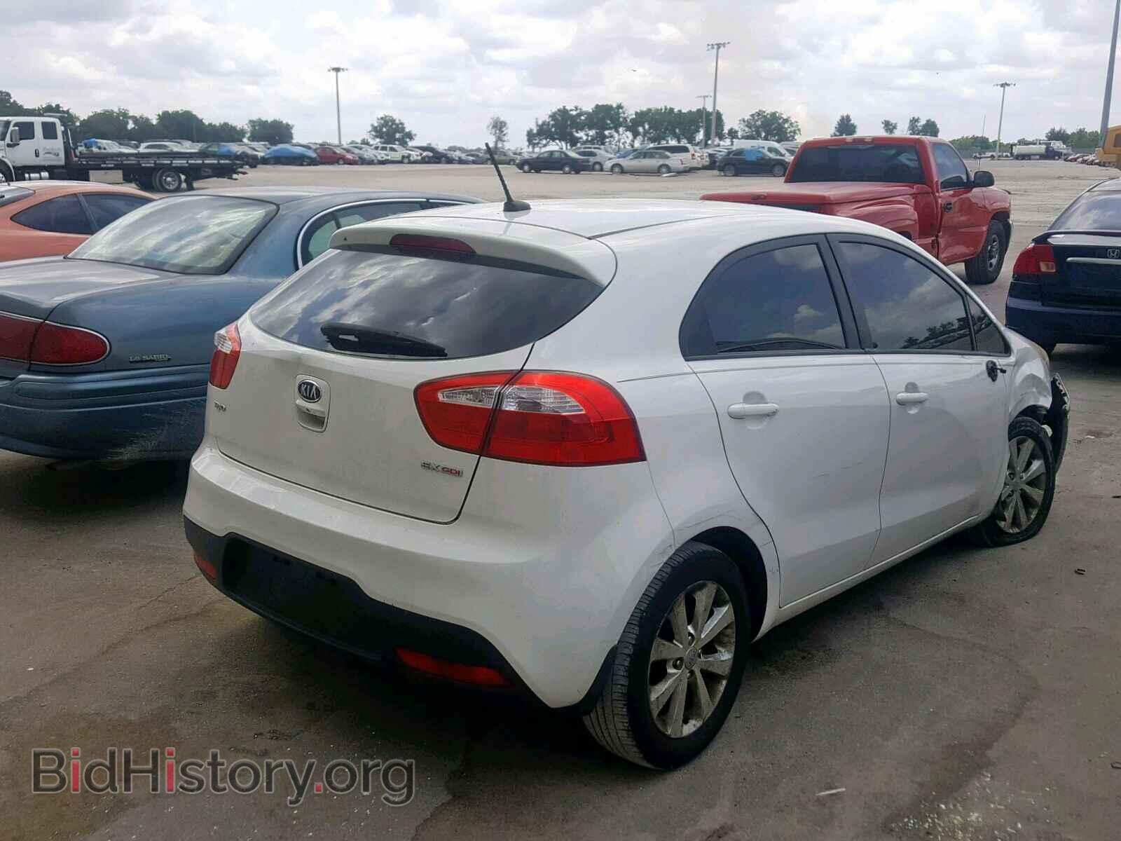 2013 KIA RIO - VIN: KNADN5A37D6132407 - Photo 4