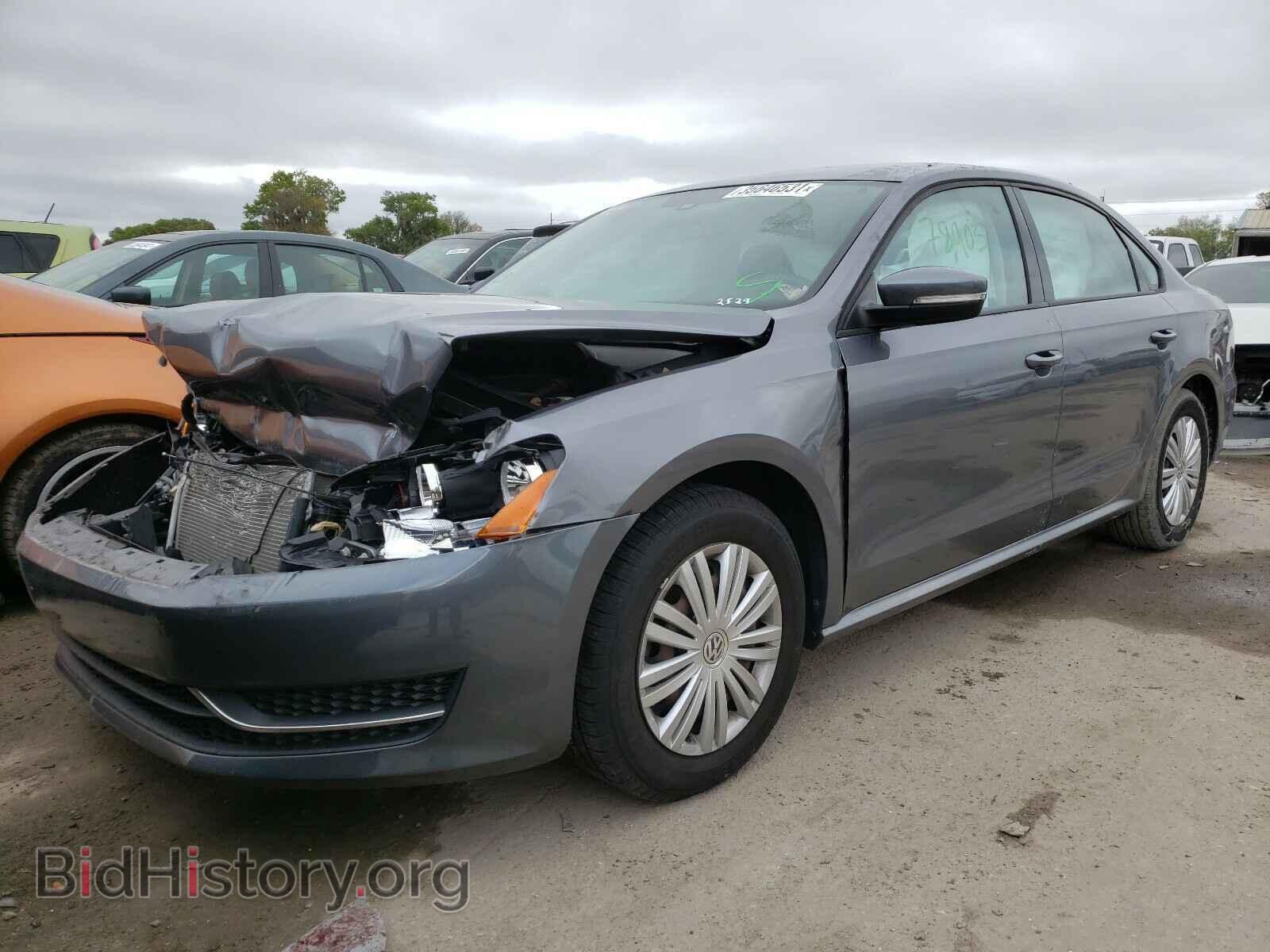 2014 VOLKSWAGEN PASSAT - VIN: 1VWAS7A39EC025529 - Фото 2
