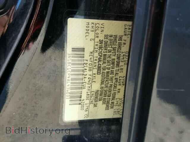 2010 NISSAN VERSA - VIN: 3N1BC1CP4AL436033 - Фото 10