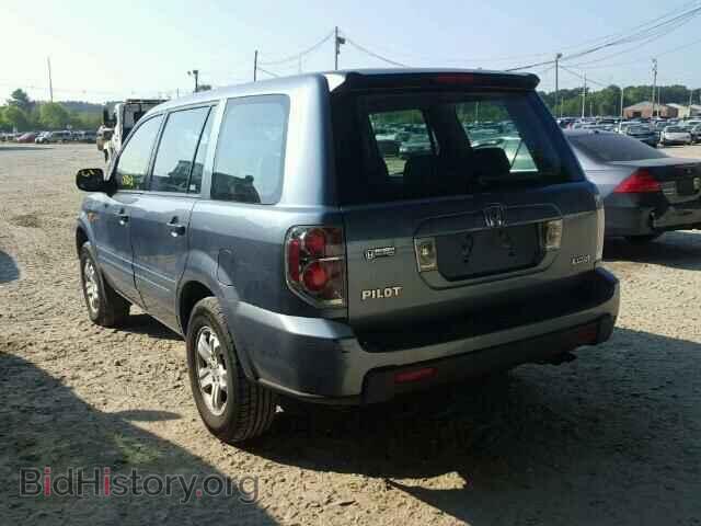 2007 HONDA PILOT - VIN: 2HKYF18137H505757 - Фото 3